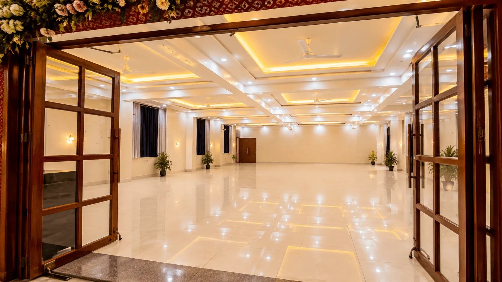 Banquet hall at The City Crown Resort